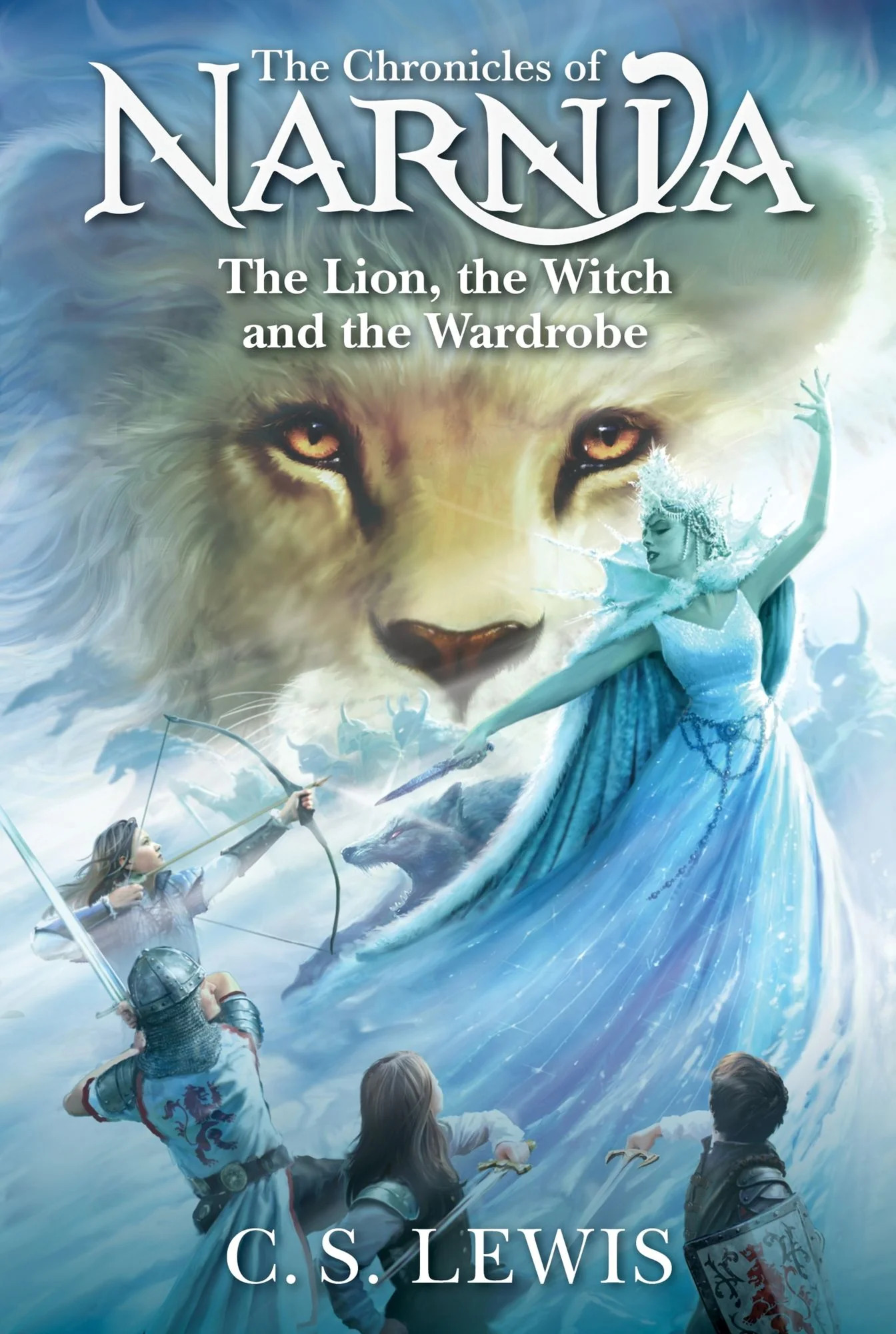The Lion, the Witch and the Wardrobe book cover
